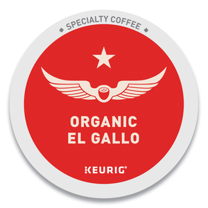 EL GALLO ORGANIC COFFEE K-CUPS, LIGHT ROAST, 20/BOX by Intelligentsia