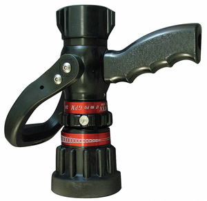 FIRE HOSE NOZZLE 1-1/2 IN. BLACK by Moon American