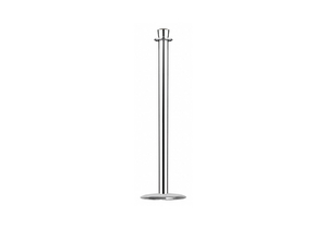 URN TOP ROPE POST SATIN CHROME by Lawrence Metal