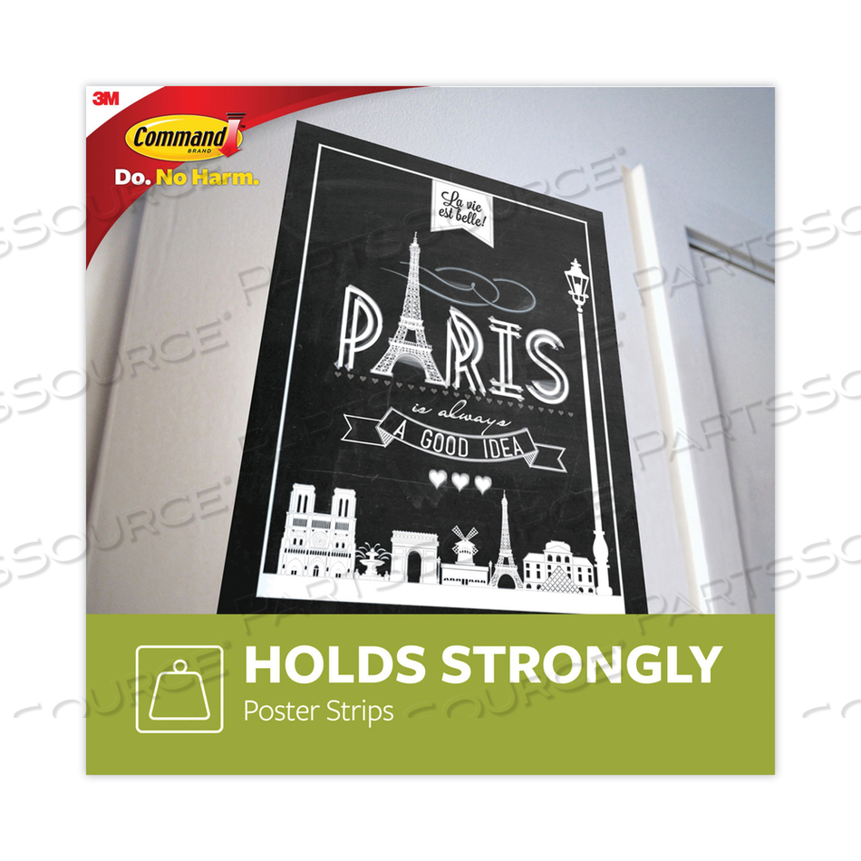 51141-36709 3M COMMAND POSTER STRIPS TRIAL PACK 17024CABPK by 3M Consumer