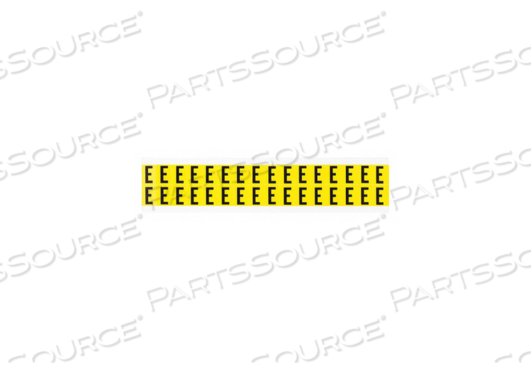 D4797 LETTER IDENTIFICATION CARD E PK32 by Brady Americas