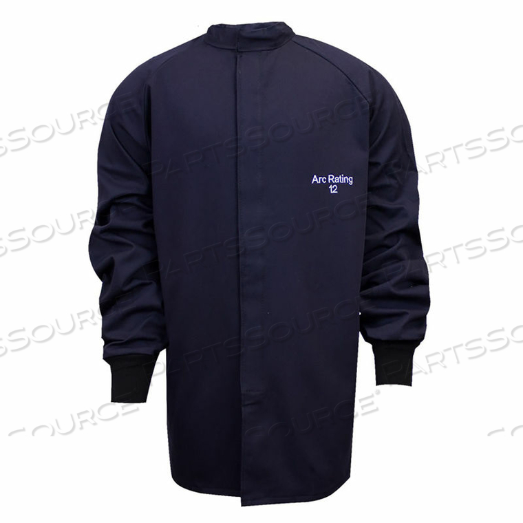 ARCGUARD 12 CAL ULTRASOFT ARC FLASH COAT, XL, NAVY, C04UP03XLL32 by National Safety Apparel