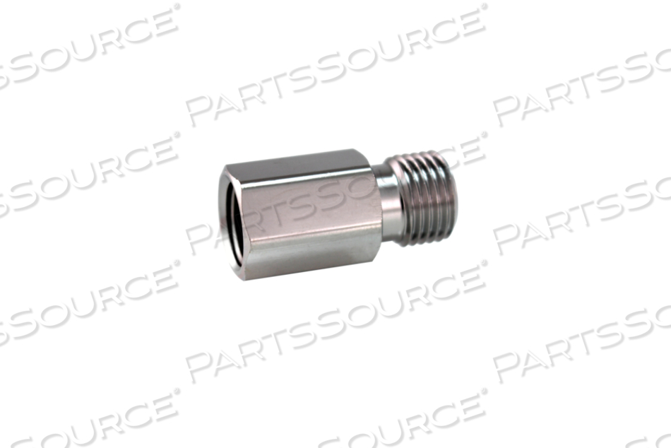 ADAPTER, DISS X 1/4 IN FNPT, GREEN, OXYGEN by Bay Corporation