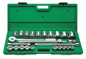 SOCKET WRENCH SET SAE 3/4 IN DR 25 PC by SK Professional Tools