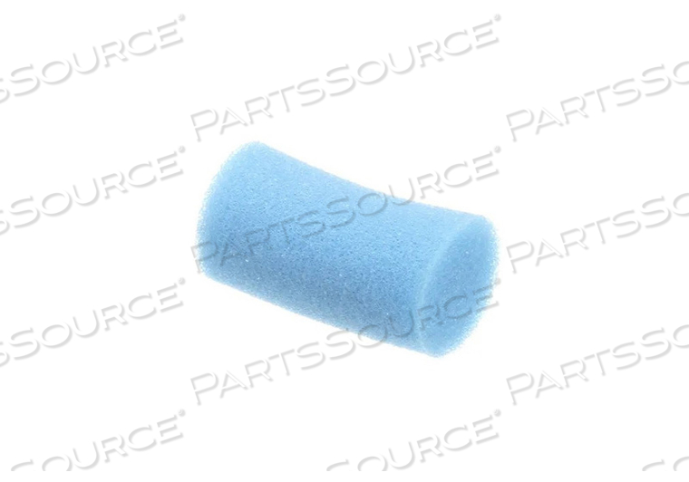 SANI SPONGE, POLYURETHANE ETHER, BLUE, 0.81 IN DIA, 1.55 IN X 0.8 IN X 0.8 IN, 0.1 LB by Follett Corp