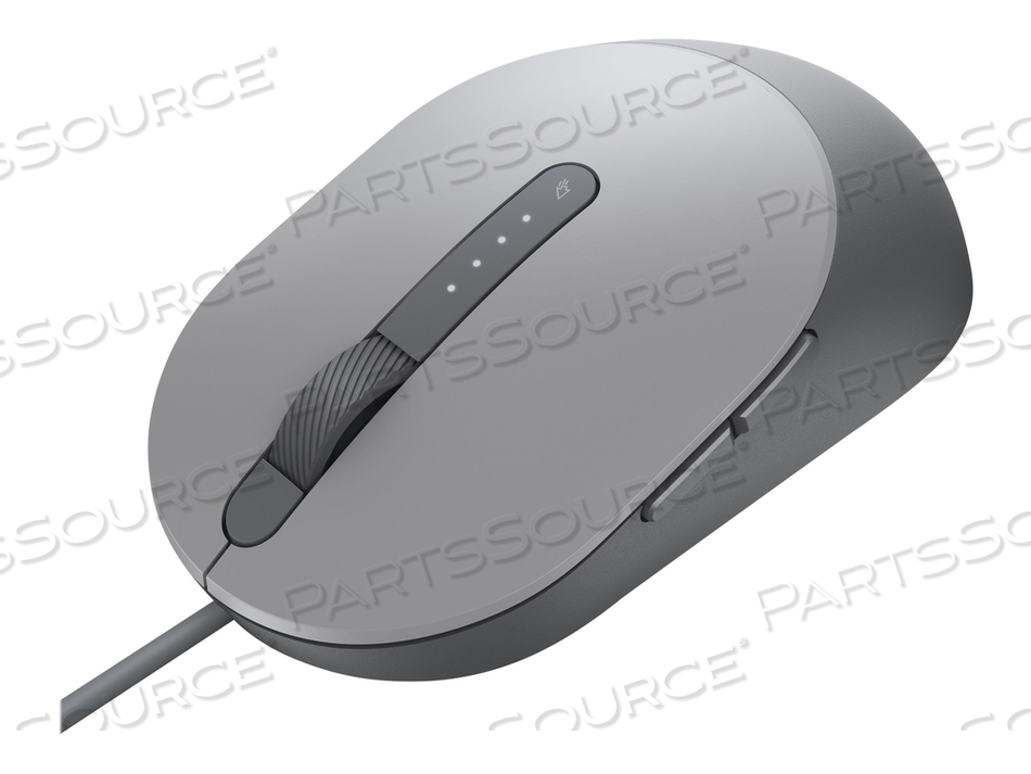 MS3220, MOUSE, LASER, 5 BUTTONS, WIRED, USB 2.0, TITAN GRAY, WITH 3 YEARS ADVANCED EXCHANGE SERVICE, FOR CHROMEBOOK 3110, 3110 2-IN-1, LATIT by Dell Computer MS3220, MOUSE, LASER, 5 BUTTONS, WIRED, USB 2.0, TITAN GRAY, WITH 3 YEARS ADVANCED EXCHANGE SERVICE, FOR CHROMEBOOK 3110, 3110 2-IN-1, LATIT by Dell Computer