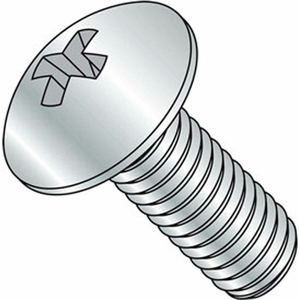 10-24 X 1/2" MACHINE SCREW - TRUSS HEAD - PHILLIPS - STEEL - ZINC CR+3 - FT - 1000 PK - BBI by Brighton Best