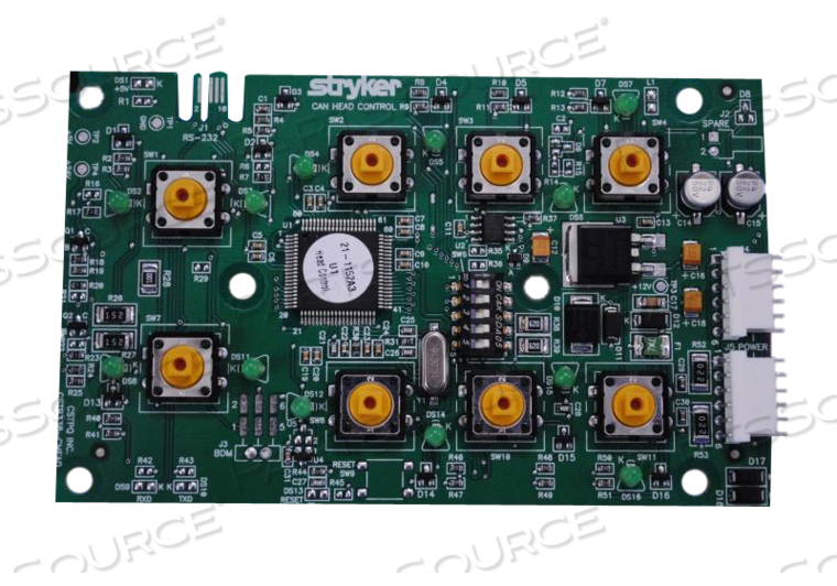 Head End Controller Module QDF21-1151 Stryker Medical CONTROL BOARD, HEAD END, FOR GOBED® II ...