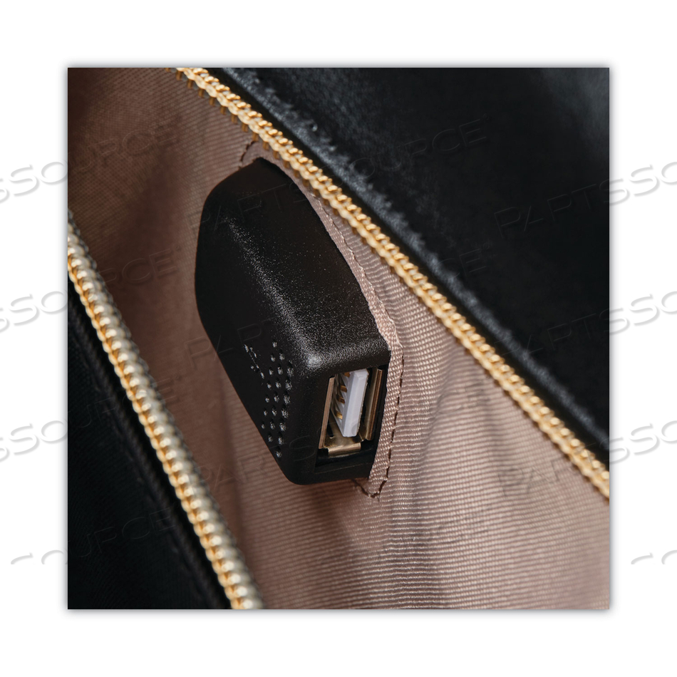 MOBILE SOLUTION MOBILE OFFICE CASE, FITS DEVICES UP TO 15.6", NYLON, 16.5 X 7 X 15.5, BLACK 