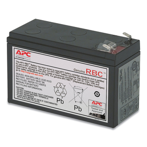 APC VALVE REGULATED LEAD-ACID REPLACEMENT BATTERY CARTRIDGE BATTERY - 7 AH, 12 VDC by APC / American Power Conversion