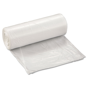 LOW-DENSITY COMMERCIAL CAN LINERS, 10 GAL, 0.35 MIL, 24" X 24", CLEAR, 50 BAGS/ROLL, 20 ROLLS/CARTON by Inteplast Group