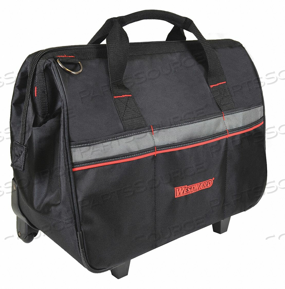 TOOL BAG 21 POCKETS 20-1/2X10X15 BLACK by Westward