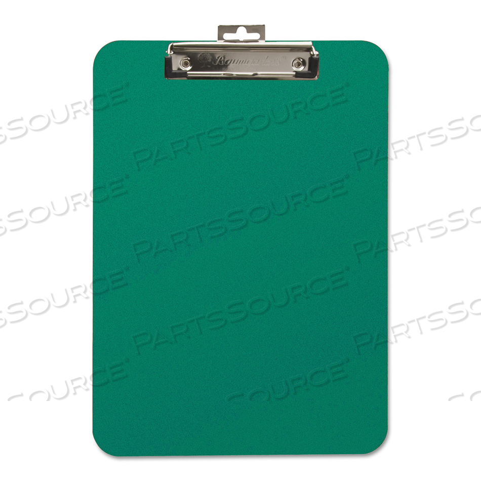 UNBREAKABLE RECYCLED CLIPBOARD, 0.25" CLIP CAPACITY, HOLDS 8.5 X 11 SHEETS, GREEN by Mobile OPS UNBREAKABLE RECYCLED CLIPBOARD, 0.25" CLIP CAPACITY, HOLDS 8.5 X 11 SHEETS, GREEN by Mobile OPS