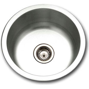 DROP IN STAINLESS STEEL ROUND BAR/PREP SINK by Houzer Inc