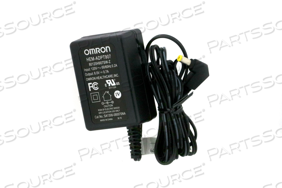 AC Adapter For Omron HEM-907 HEM-907XL Pro Blood Pressure Monitor Power Supply