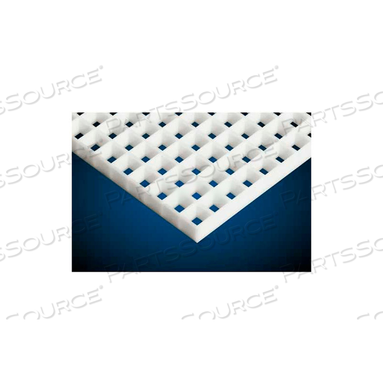 POLYSTYRENE EGGCRATE CORE PANEL, WHITE, 24" X 48", 5/8 CELL SIZE, 2 PACK by American Louver