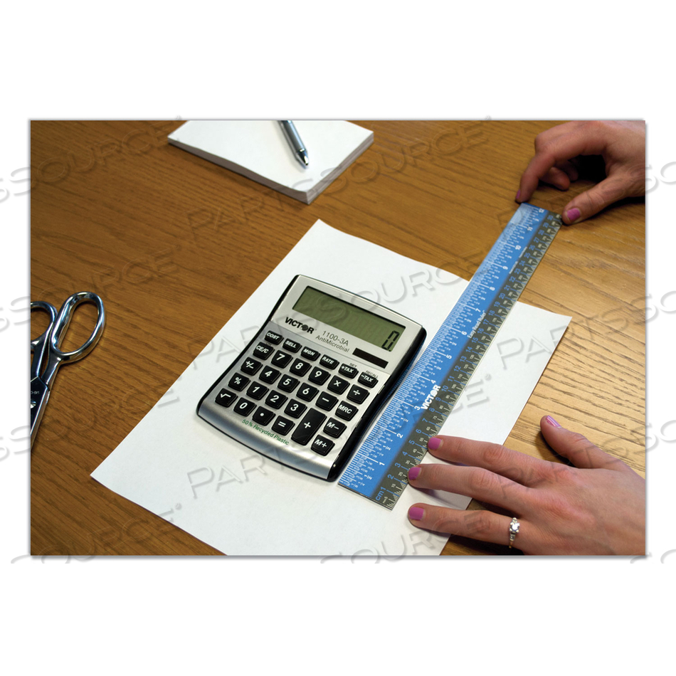 RULER INCH GLOSS STAINLESS STEEL 12IN. by Victor Technology, LLC RULER INCH GLOSS STAINLESS STEEL 12IN. by Victor Technology, LLC