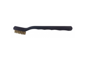 SCRATCH BRUSH BRASS 3 ROWS by Tough Guy