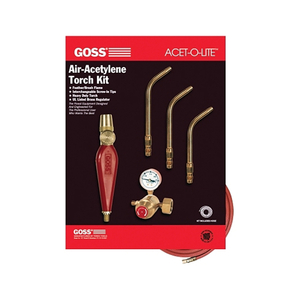 FEATHER FLAME AIR-ACETYLENE TORCH OUTFITS, 1/8 IN, 3/16 IN, 1/4 IN, ACETYLENE(B) by Goss Inc