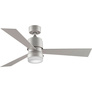 ZONIX WET - 52 INCH - SATIN NICKEL WITH SATIN NICKEL BLADES - 220V by Fanimation Inc