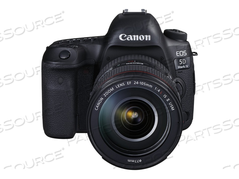 EOS 5D MARK IV, DIGITAL CAMERA, SLR, 30.4 MP, FULL FRAME, 4K / 30 FPS, 4.3X OPTICAL ZOOM EF 24-105MM F/4 L IS II USM LENS, WI-FI, NFC by Canon (Consumer Electronics)