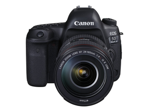 EOS 5D MARK IV, DIGITAL CAMERA, SLR, 30.4 MP, FULL FRAME, 4K / 30 FPS, 4.3X OPTICAL ZOOM EF 24-105MM F/4 L IS II USM LENS, WI-FI, NFC by Canon (Consumer Electronics)