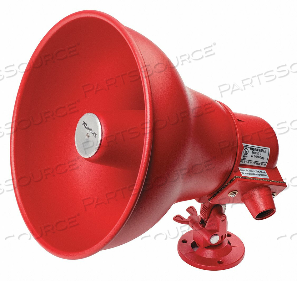 HORN RED INDOOR/OUTDOOR 102DB 15W by Eaton