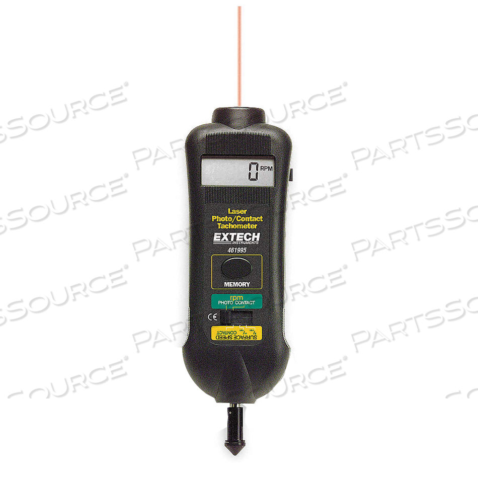 LASER TACHOMETER 0.5 TO 20 000 RPM by Extech Instruments LASER TACHOMETER 0.5 TO 20 000 RPM by Extech Instruments