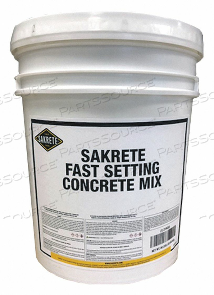 CONCRETE MIX 50 LB. PAIL GRAY by Sakrete
