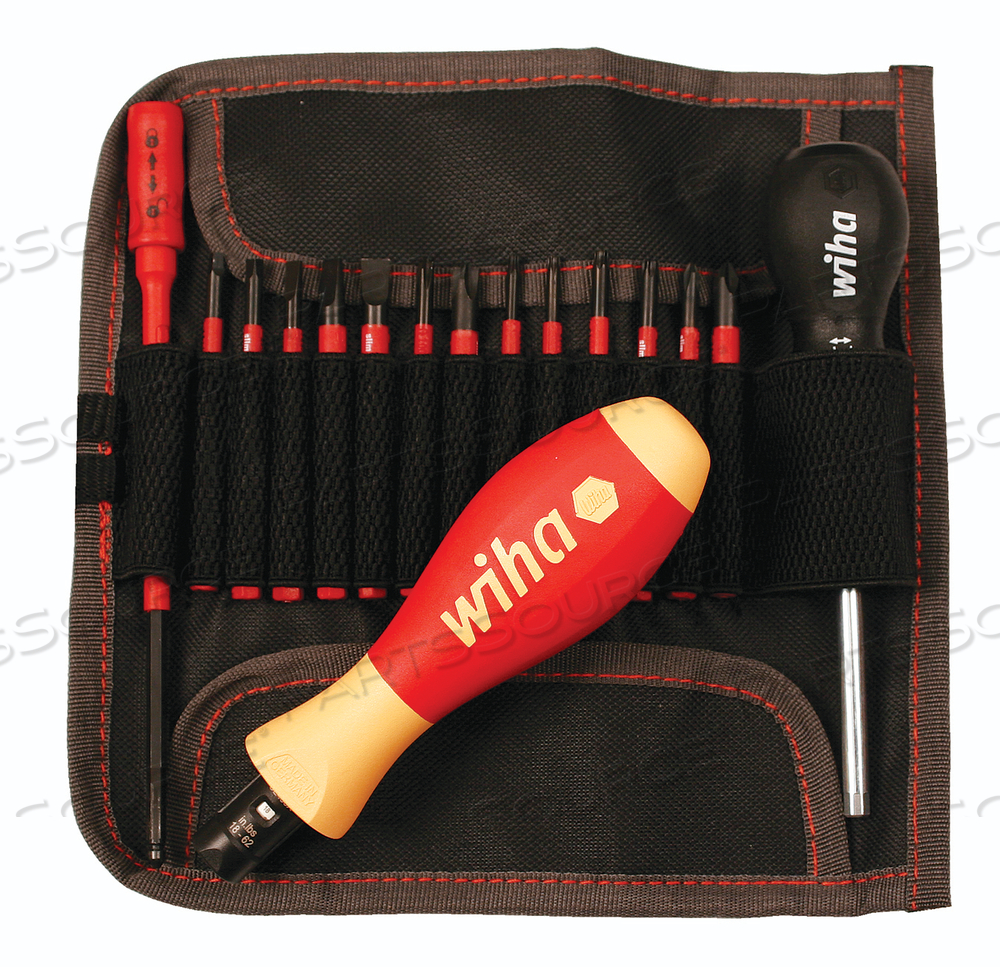 16 PIECE INSULATED TORQUECONTROL AND SLIMLINE BLADE SET by Wiha Tools 16 PIECE INSULATED TORQUECONTROL AND SLIMLINE BLADE SET by Wiha Tools