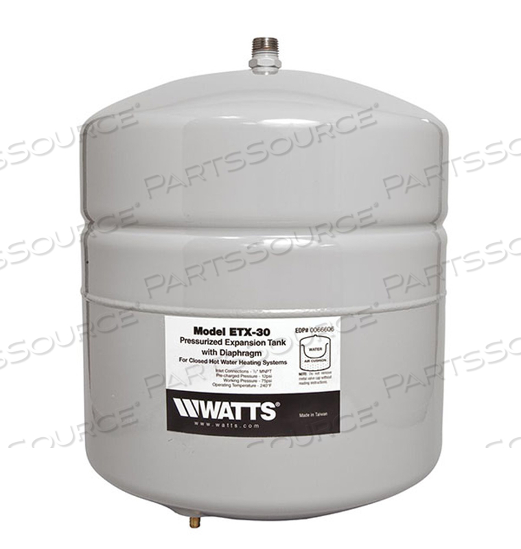 0066606 1/2" DIAPHRAGM TYPE EXPANSION TANK REPLACES ET30 by Watts Regulator Co.