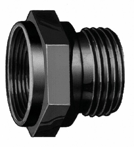 FIRE HOSE ADAPTER 1-1/2 NPT 1-1/2 NH by Elkhart Brass