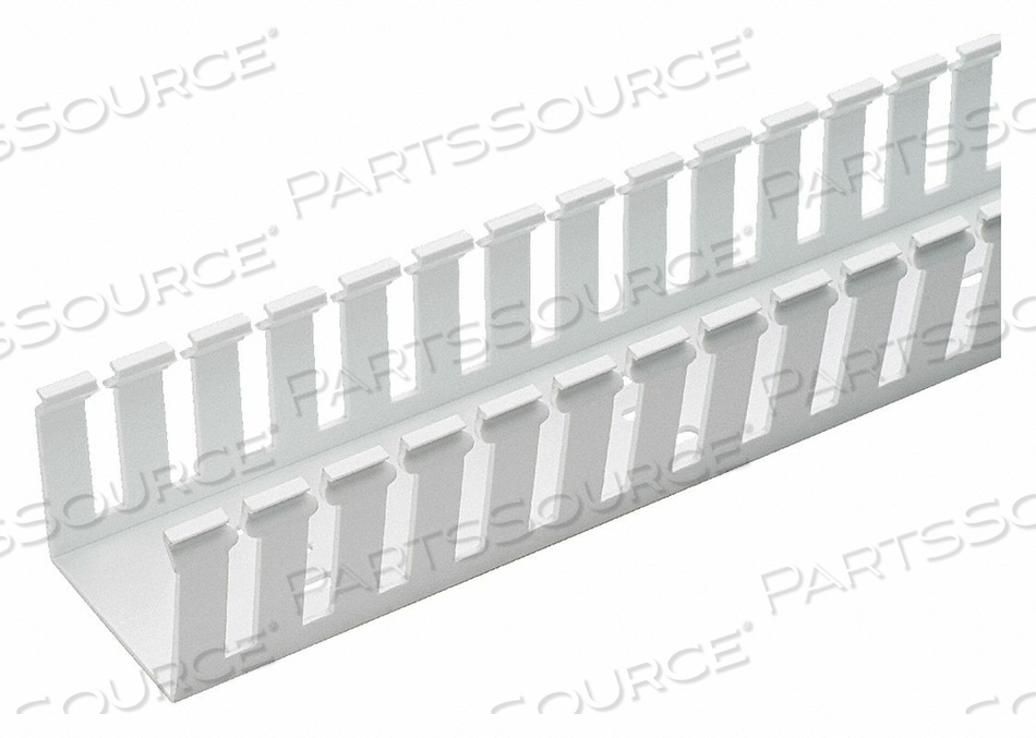 WIRE DUCT WIDE SLOT WHITE 4.25 W X 4 D by Panduit