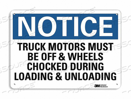 NOTICE SIGN 10 W X 7 H 0.055 THICK by Lyle Signs Inc. NOTICE SIGN 10 W X 7 H 0.055 THICK by Lyle Signs Inc.