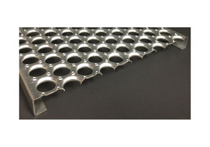 LADDER TREAD CHANNEL, CHANNEL, OPEN GRIP, STEEL by Direct Metals