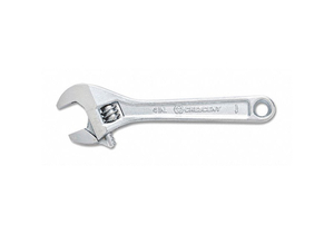 ADJUSTABLE WRENCH 6 CHROME CARDED by Crescent