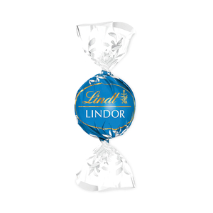 LINDOR TRUFFLES MILK CHOCOLATE SEA SALT, 1.85 LB, 60 PIECES/BAG by Lindt