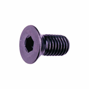 #10-32 X 1" HEX FLAT SOCKET CAP SCREW - STEEL - BLACK OXIDE - UNF - ASTM F835 - USA - PKG OF 100 by Holo - Krome