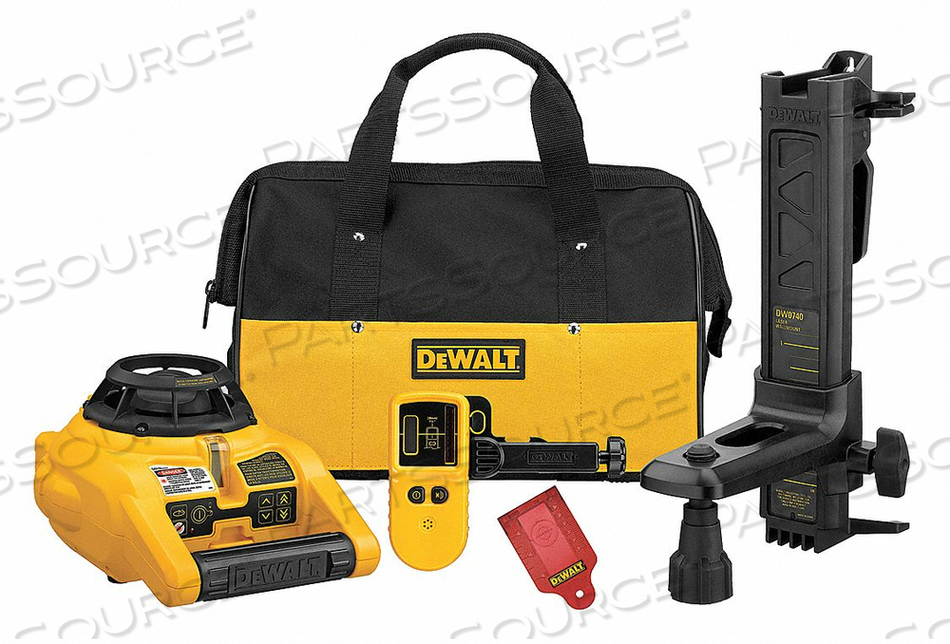 ROTARY LASER LEVEL INT/EXT RED 1500 FT. by DeWalt