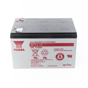 BATTERY, SEALED LEAD ACID, 12V, 12 AH, FASTON (F2) by ENERSYS