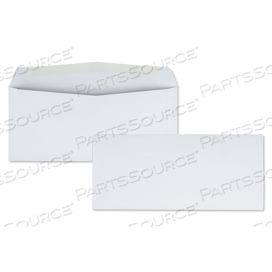 BUSINESS ENVELOPE, #10, COMMERCIAL FLAP, SIDE SEAM, GUMMED CLOSURE, 24 LB BOND WEIGHT PAPER, 4.13 X 9.5, WHITE by Quality Park Products BUSINESS ENVELOPE, #10, COMMERCIAL FLAP, SIDE SEAM, GUMMED CLOSURE, 24 LB BOND WEIGHT PAPER, 4.13 X 9.5, WHITE by Quality Park Products