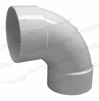 ELBOW PVC 30 SCHEDULE WHT 3IN.PIPE SIZE 