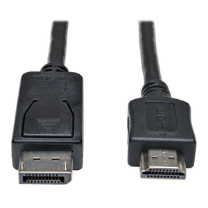 3FT DISPLAYPORT MALE - HDMI MALE ADAPTER CABLE by Tripp Lite