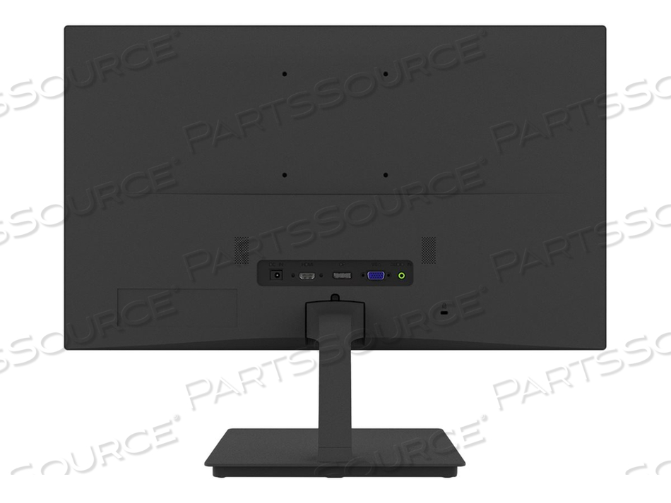 24IN WIDE BLACK FHD IPS LED LCD, NARROW BEZEL, VGA, HDMI, DP, SPEAKERS, DC POWER by Planar Systems