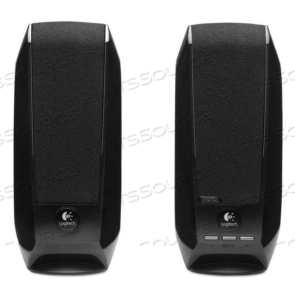 S150 2.0 USB DIGITAL SPEAKERS, BLACK by Logitech S150 2.0 USB DIGITAL SPEAKERS, BLACK by Logitech