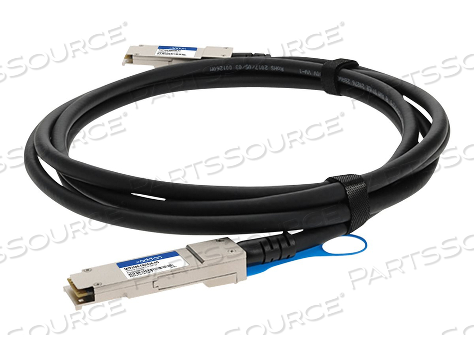 ADDON, 100GBASE-CU DIRECT ATTACH CABLE, TAA COMPLIANT, QSFP28 TO QSFP28, 16.4 FT, TWINAXIAL, PASSIVE by ADDON ADDON, 100GBASE-CU DIRECT ATTACH CABLE, TAA COMPLIANT, QSFP28 TO QSFP28, 16.4 FT, TWINAXIAL, PASSIVE by ADDON