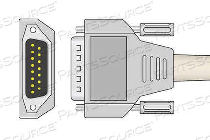 10 LEAD DIRECT CONNECT ECG CABLE 