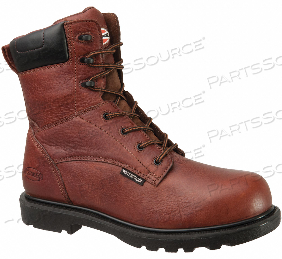 8 WORK BOOT 7-1/2 M BROWN COMPOSITE PR by Iron Age