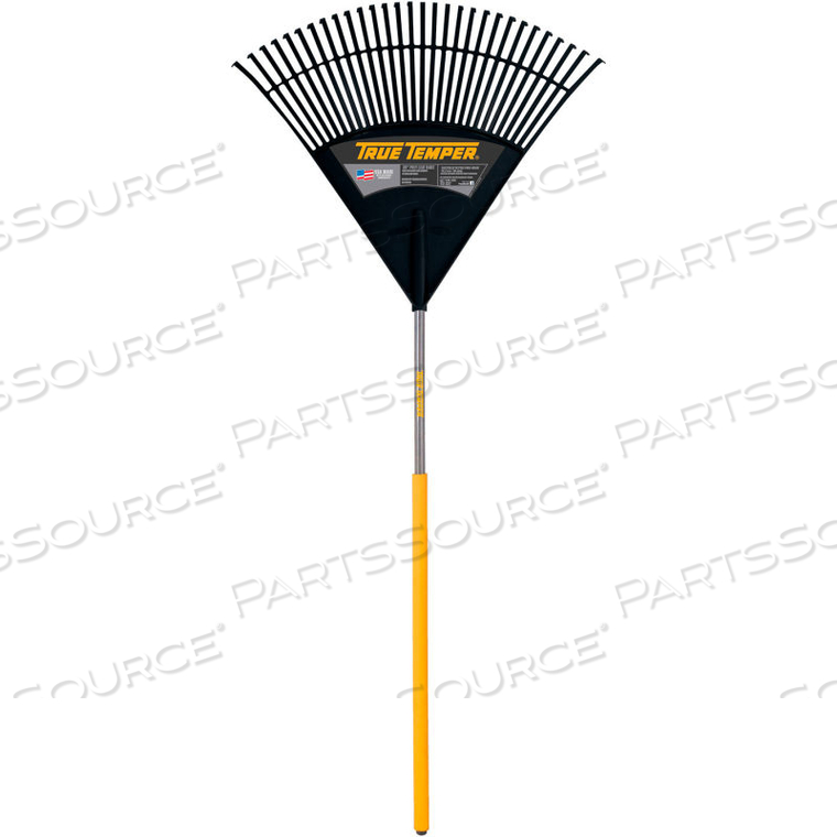 TRUE TEMPER 30-INCH POLY CUSHION GRIP LEAF RAKE by True Temper