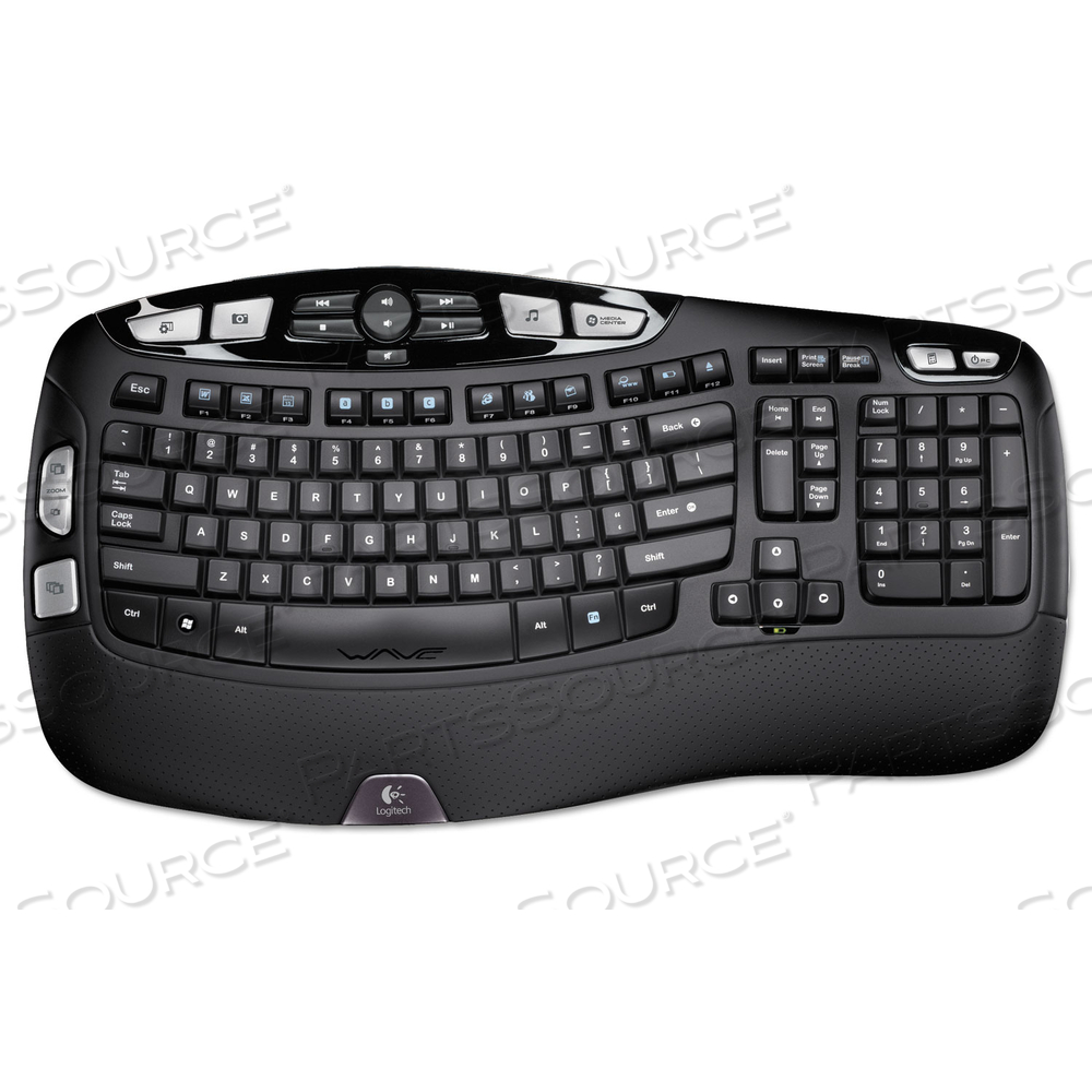 LOGITECH WIRELESS KEYBOARD K350 - KEYBOARD - WIRELESS - 2.4 GHZ - ENGLISH LOGITECH WIRELESS KEYBOARD K350 - KEYBOARD - WIRELESS - 2.4 GHZ - ENGLISH